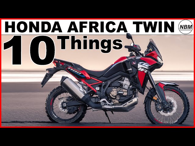 5 Things Honda improved on its 2022 Africa Twin