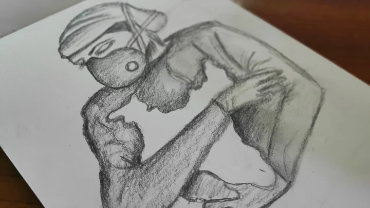 Drawing of Coronavirus/Save earth from Coronavirus/Awareness Safety poster/Coronavirus Awareness