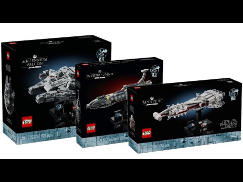 Видео: All LEGO Star Wars Starship Collection Sets 2024 Compilation/Collection Speed Build