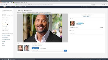 Amazon AWS Rekognition Demo - Dwayne Johnson