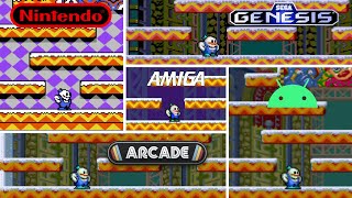 Snow Bros. [1990] NES vs Genesis vs Amiga vs Arcade vs Android (Version Comparison) screenshot 2