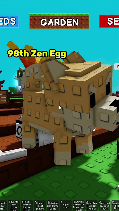 Infinite Luck 🤑 #growagarden #roblox