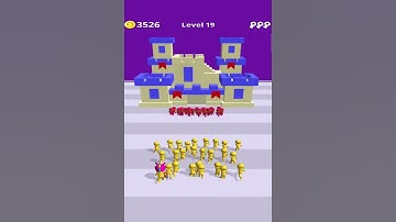 Gun Clash 3D: Epic battle - Gameplay Walkthrough (Part-#8) Levels-19 - #Shorts