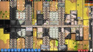 Prison Architect: 1 Day Timelapse of My First Prison
