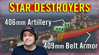 The STAR DESTROYERS in World of Warships  Battleships Gameplay Live