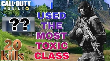MOST TOXIC CLASS | SOLO VS SQUAD | CALL OF DUTY MOBILE BATTLE ROYALE