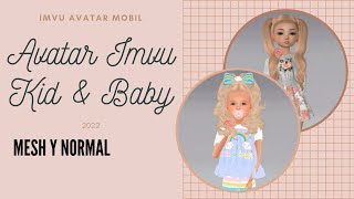 Como hacer Bebe en Imvu y avi Kid... paso a paso. Imvu Next