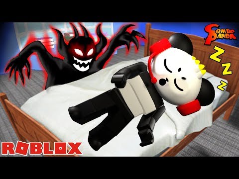 Scariest Sleepover Ever In Roblox Let S Play With Combo Panda Youtube - sleepy panda roblox