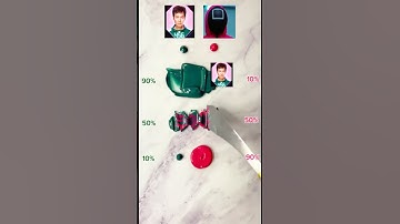 Guess the mixed -SQUID GAME 2 #satisfying #squidgame  #relaxing #colormixing #shorts