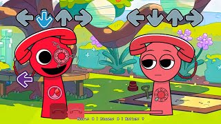 Fnf Sprunki Oc Horror Versions Vs Normal Versions Sings Can Can Incredibox Sprunkifnf Mods