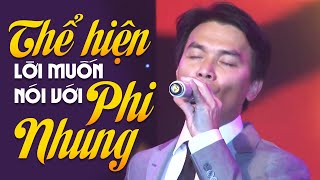 Mạnh Quỳnh hát thể hiện lời muốn nói với cố nghệ sĩ Phi Nhung - Lk Nói Với Người Tình, Kẻ Đau Tình