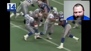 Kris reacts Barry Sanders Top 50 Most Ridiculous Plays of All Time  NFL Highlights