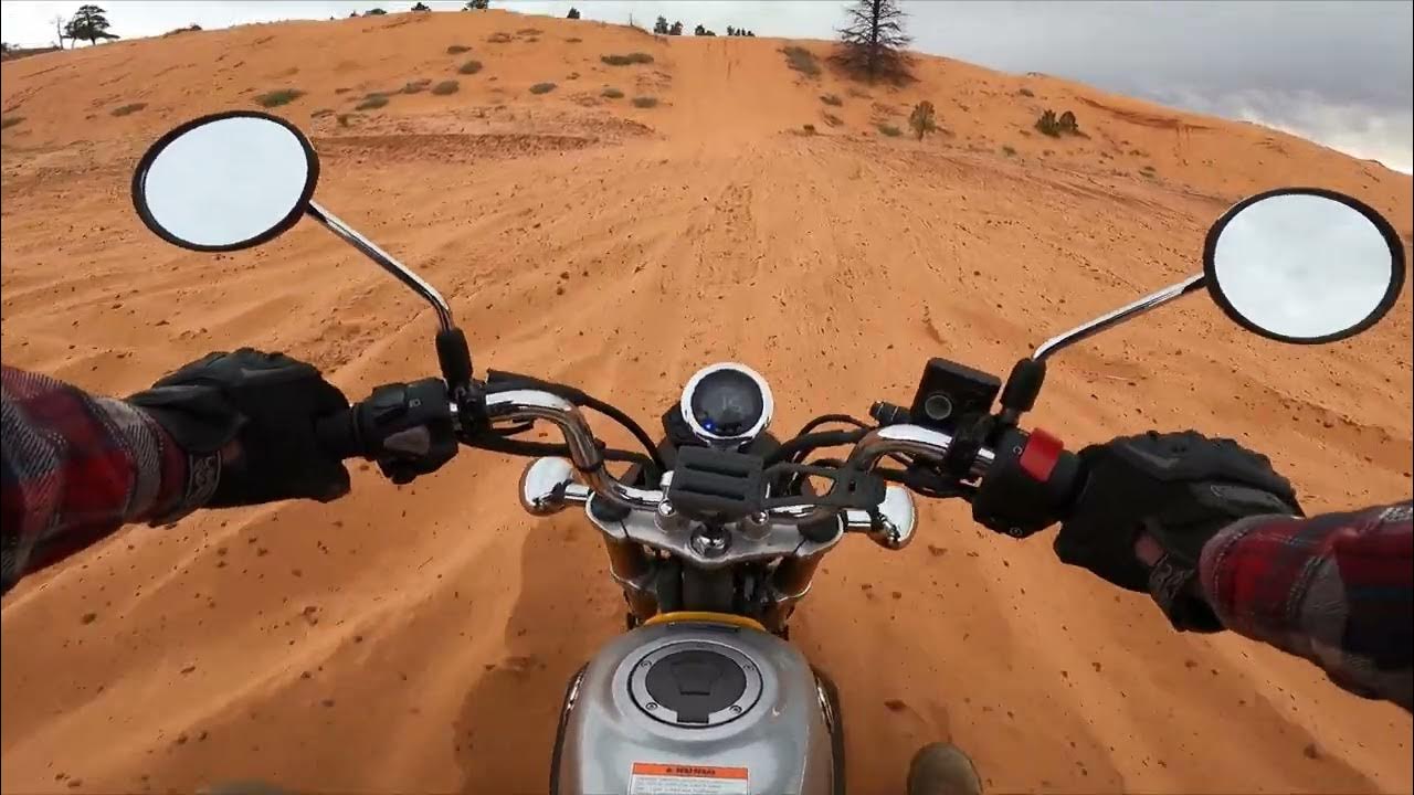 2022 Honda Monkey UTAH Coral pink dunes YouTube