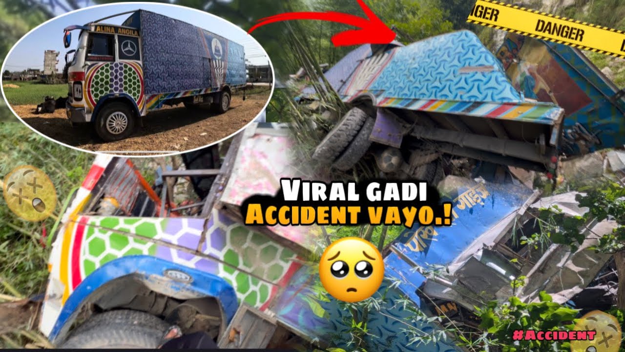  Viral truck Ko accident vayo..!@ZungeDaai 