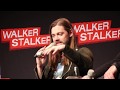 WSC Mannheim 2018 - Tom Payne about Gregory, Aaron  &amp; his first days at TWD