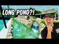 HUGE Backyard Tennis Court Pond