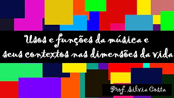 Qual das situações em que a circulação da música é a mais comum?