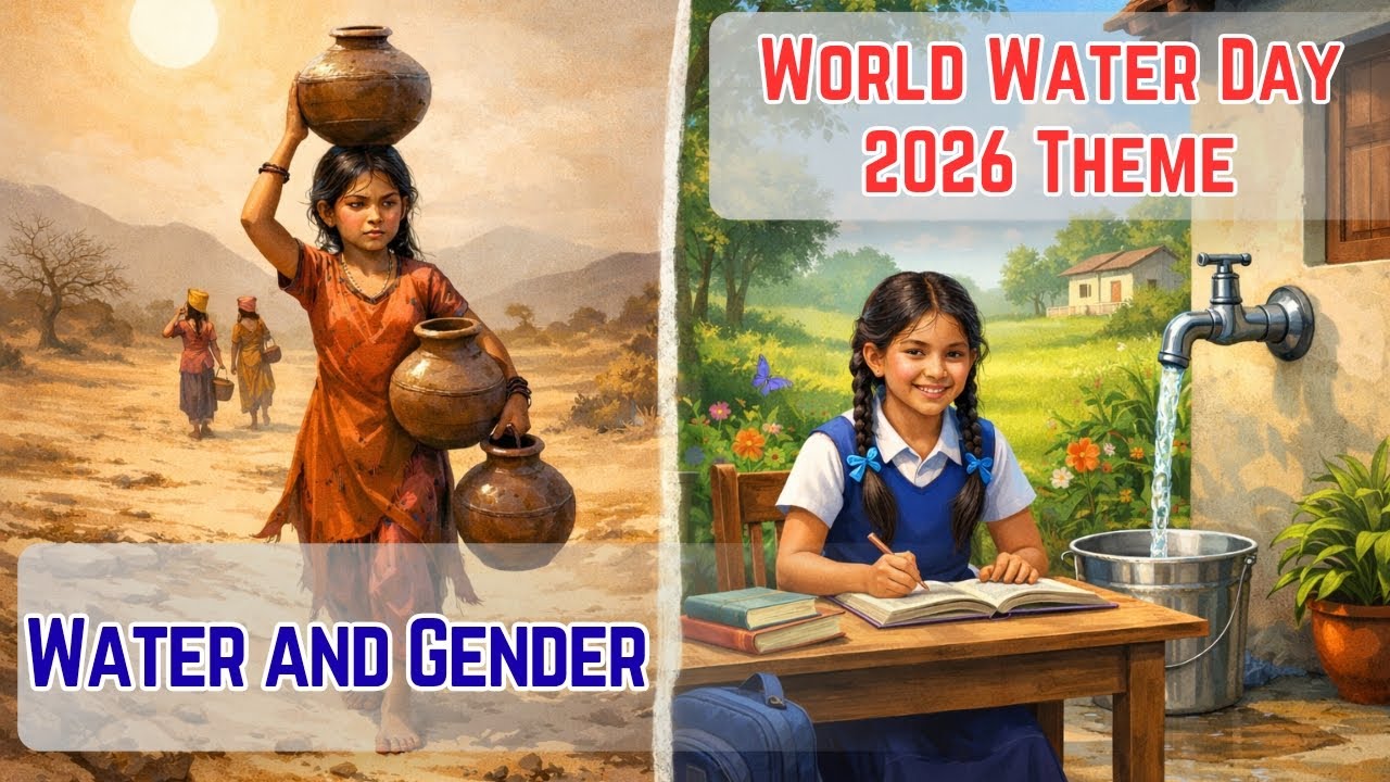 Water and Gender | Where Water Flows Equality Grows | Speech/ Essay on ...