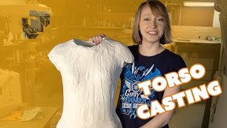 How to Make a Plaster Torso Life Cast  Prop: Shop