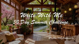 Day 19: Write With Me | 30 Day Summer Writing Challenge ✍️📖☕