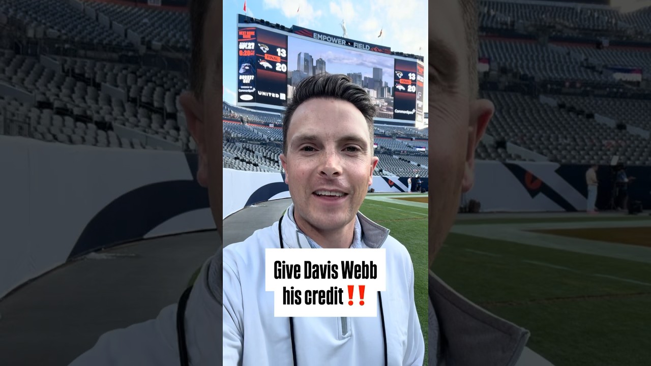Give Davis Webb Credit 💯