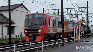 名鉄3100系+9100系吉良吉田駅入線&発車、6500系入線🚃