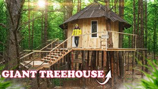 Absolutely Perfect! GIANT TREEHOUSE PART 7- HOUSE IN THE FOREST by Interesting Ficus 4,091 views 2 years ago 10 minutes, 3 seconds