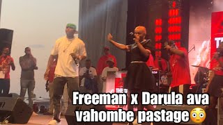 Freeman x Darula ava pese pavanosangana vanoita horror pastage live  Castle lagerzw Tankard 2024