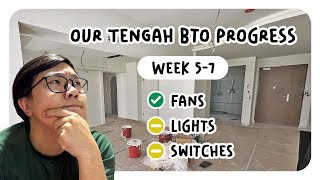 Our Tengah BTO Progress: From Lights to Fans, It’s All Coming Together! #kxp ep 5