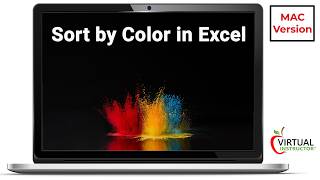 How to Sort by Color in Excel   MAC Version