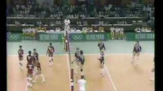 PERU VS URSS  SEUL 1988 Final voley femenino