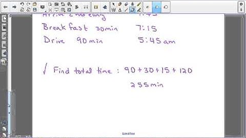Pre Algebra Lesson 5 6 Work Backward