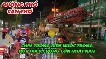 Toàn Cảnh Cần Thơ Chìm Trong Biển Nước Trong Đợt Triều Cường Lịch Sử| Du Hí Cần Thơ
