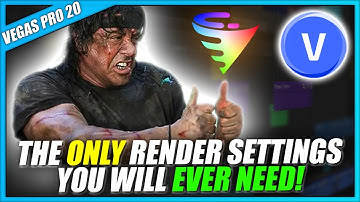 VEGAS Pro 20 - Absolute BEST render settings with Voukoder - 👨‍🏫#149