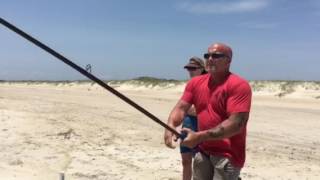 Shark Fishing At Ft Macon