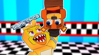 Giant Chica’s Revenge and Eats Freddy | Minecraft Five Nights at Freddy’s FNAF Roleplay