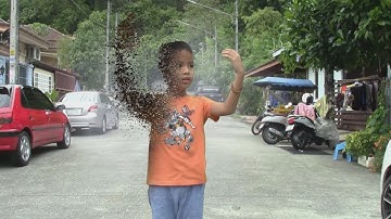 when thanos snap his fingers after effect (no plug in.)