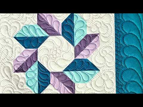 One Feather Design, Endless Possibilities for Your Quilts!