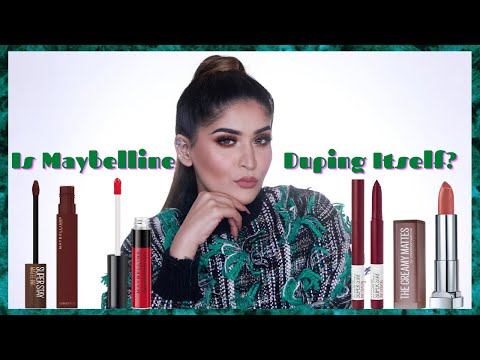 Maybelline Dupes By Maybelline | Similar Shades In Different Ranges | Shreya Jain
