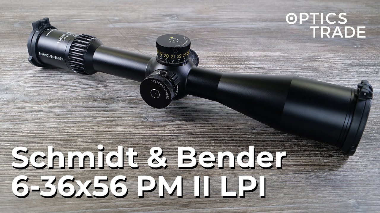 Schmidt & Bender 6-36x56 PM II LPI Rifle Scope Review | Optics