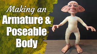 How To Make A Poseable Wire Armature Art Doll