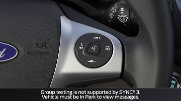 SYNC®3   Phone Overview  Voice Commands with Riverview Ford Lincoln
