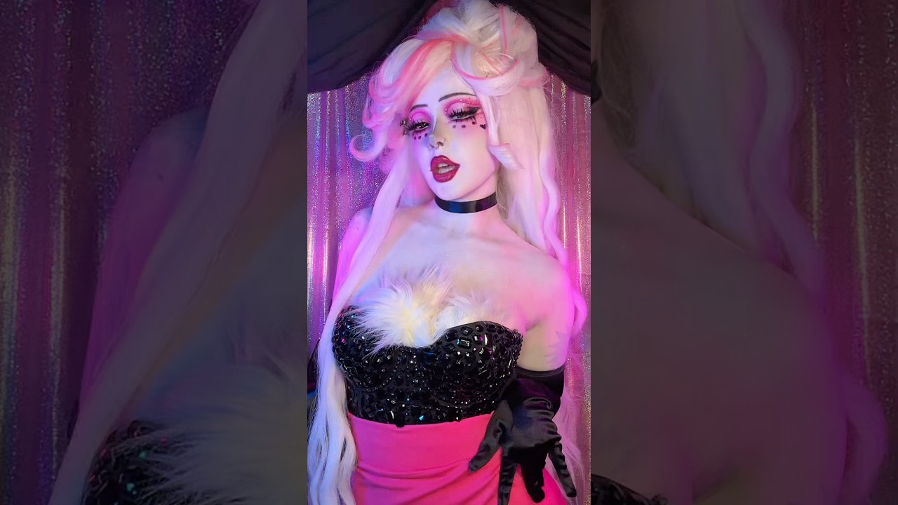 losin’ streak~ #cosplay #makeup #hazbinhotel #hazbinhotelcosplay #cartoon #angeldust