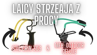 Laicy Strzelają Z Procy I Mfh Fox Outdoor Deluxe Stil Crin 303 Premium