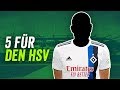 Trotz der Niederlage gegen den VfB: Top 5 Transfers für den HSV in der Bundesliga!