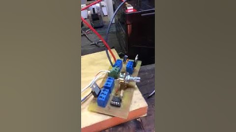 Hall effect sensor Levitator First build