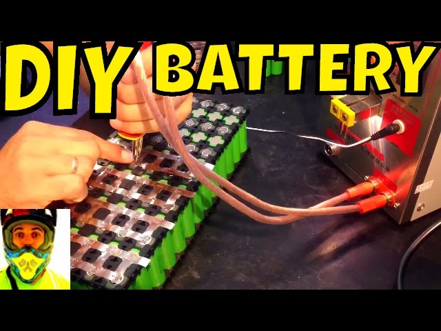 DIY Battery: from bare cells to spot welded 48v 21Ah pack (time lapse) •  Electric Bike LG MJ1 18650 