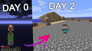 I spend only 2 day on OneBlock Minecraft HylexMC