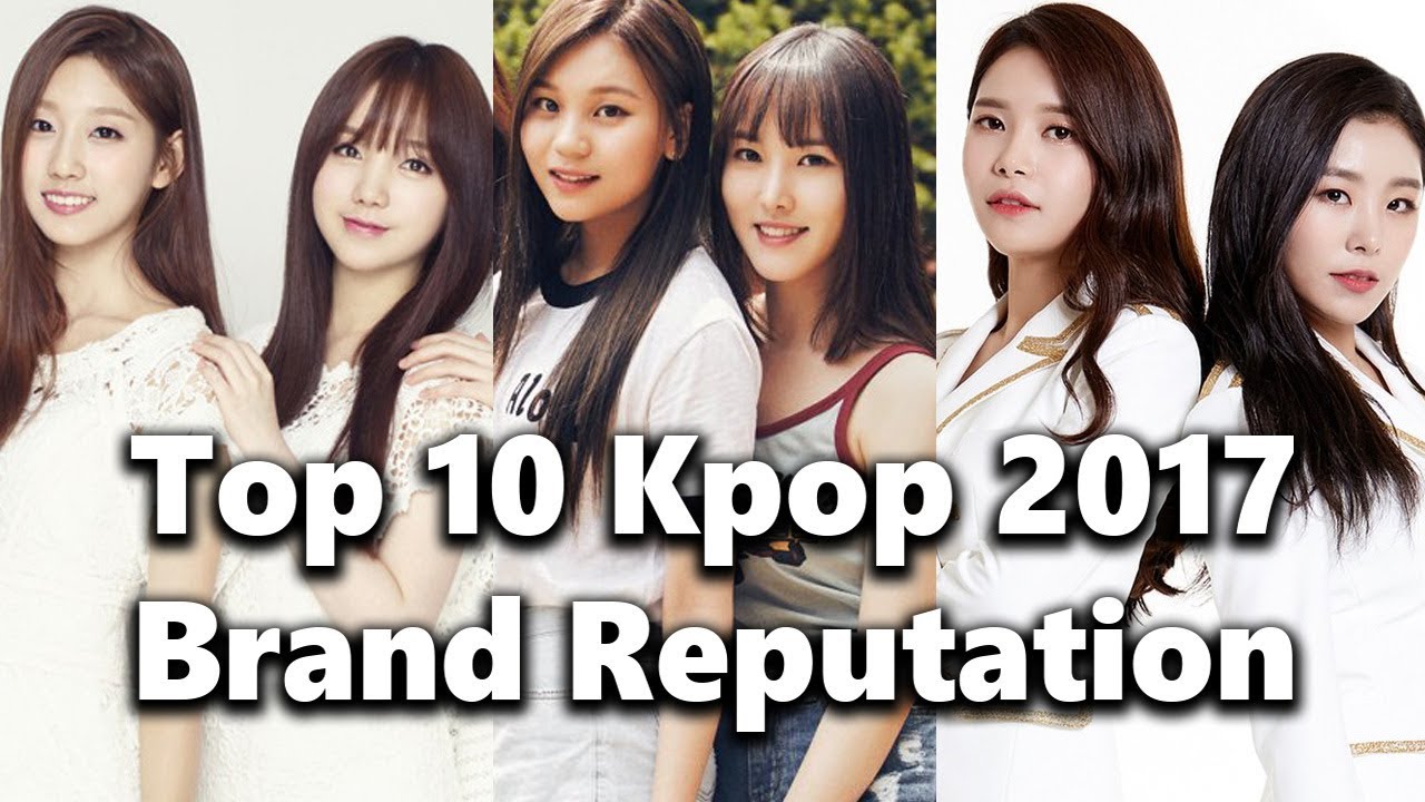 [TOP 10] Kpop Girl Group Brand Reputation Rankings 2017