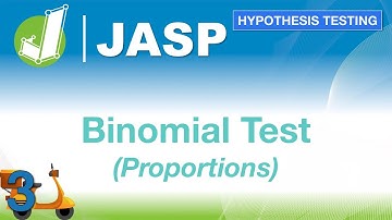 How to do a Binomial Test with Proportions in JASP - Hypothesis Testing for Business Statistics